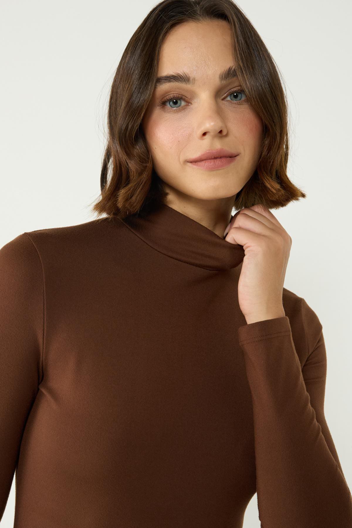 Damen Thermo-Druckknopf-Body