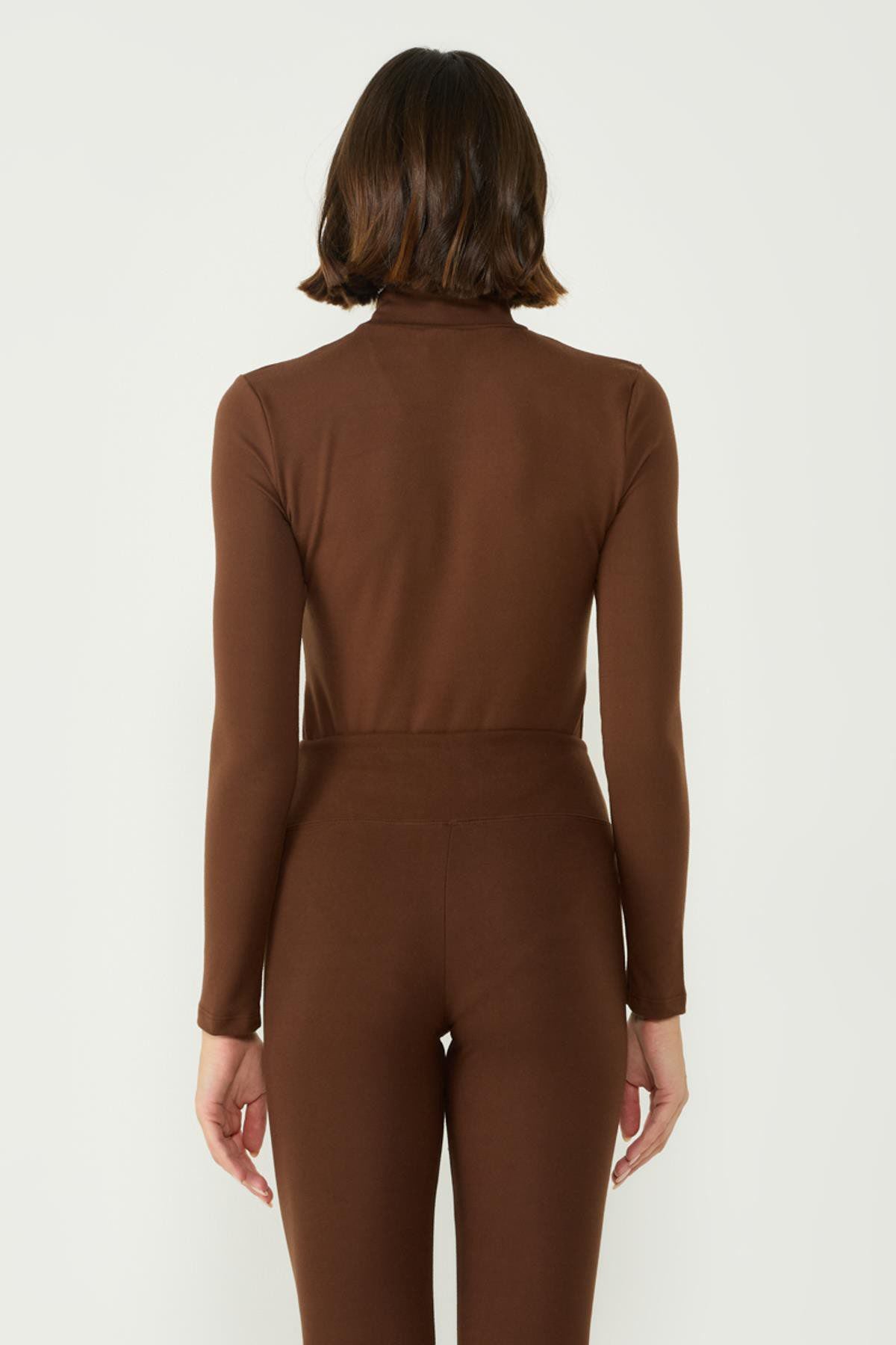 Damen Thermo-Druckknopf-Body