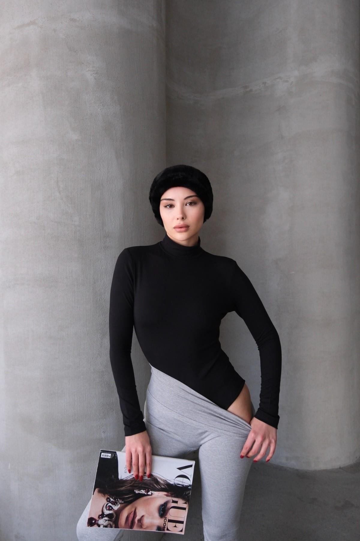 Damen Thermo-Druckknopf-Body