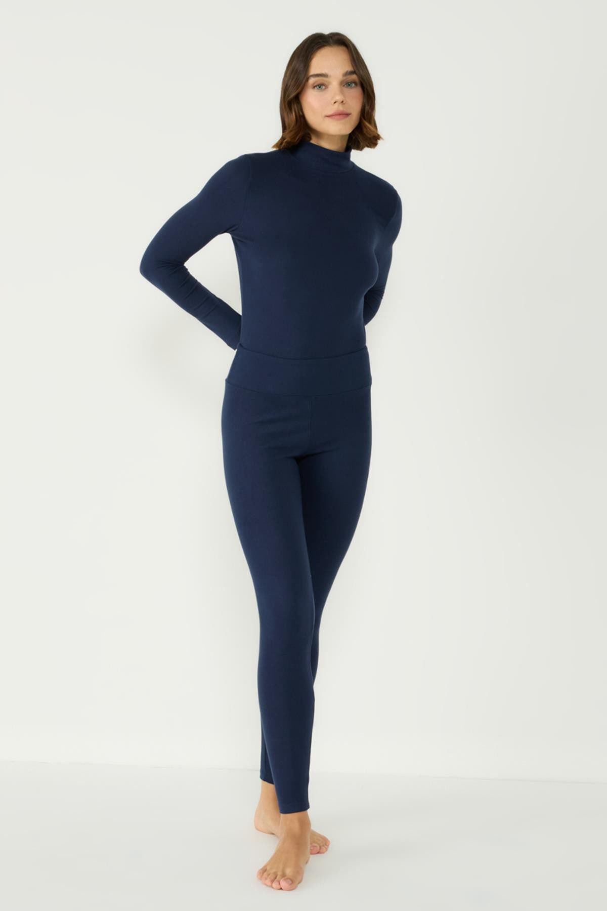 Damen Thermo-Druckknopf-Body