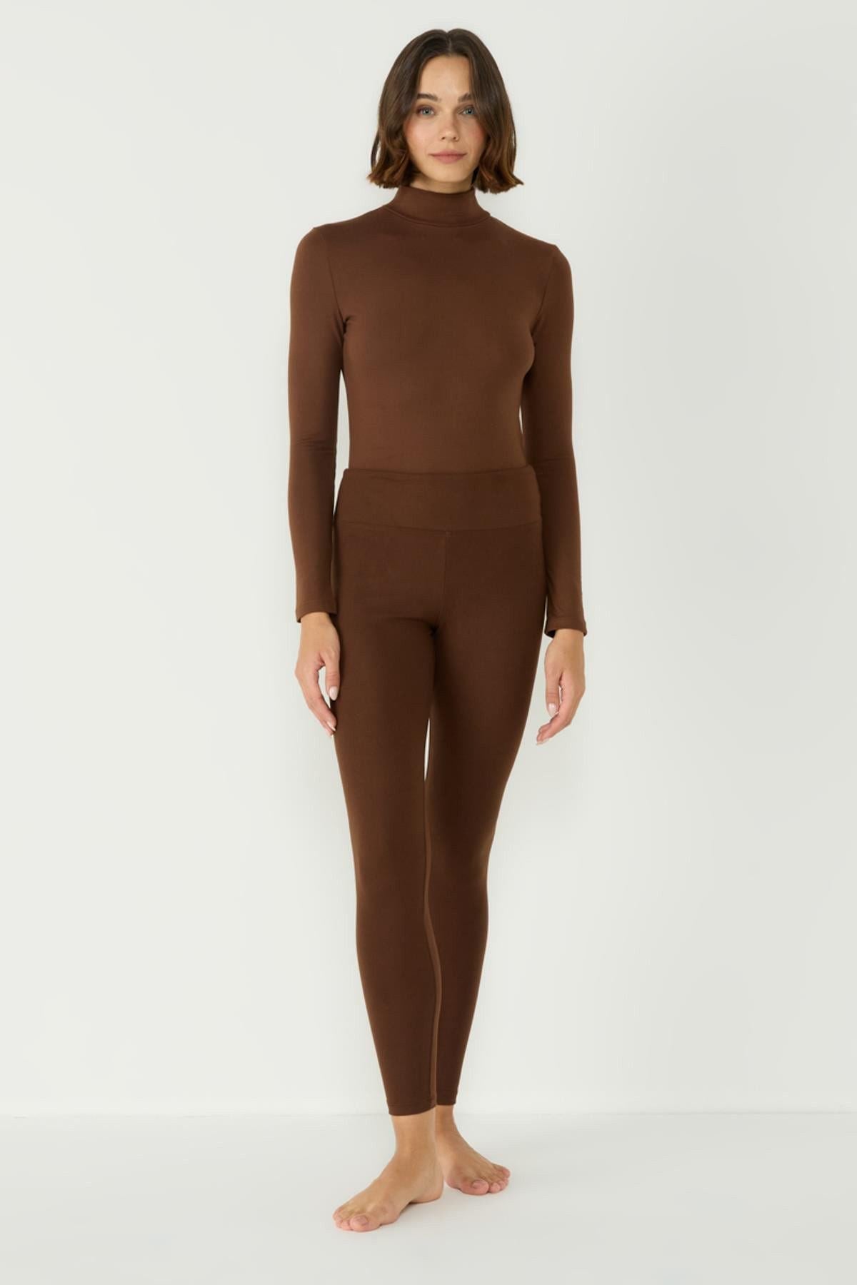 Damen Thermo-Druckknopf-Body