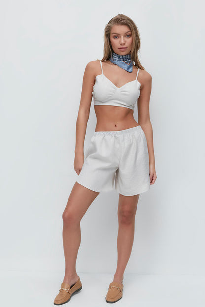 Langarmshirt Kurze Hose 3-teiliges Set