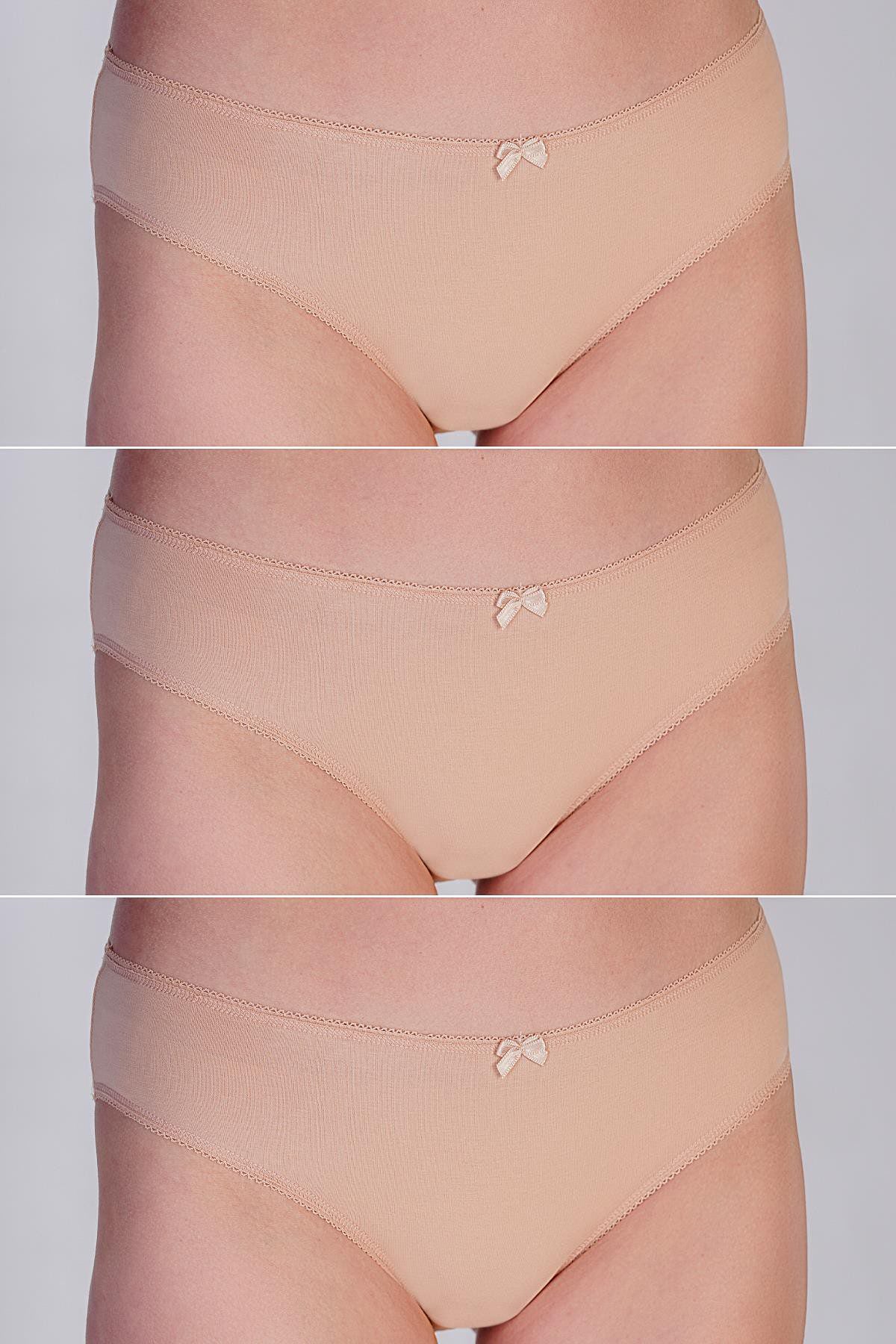 3er-Pack Bunte Bikini-Höschen 5001