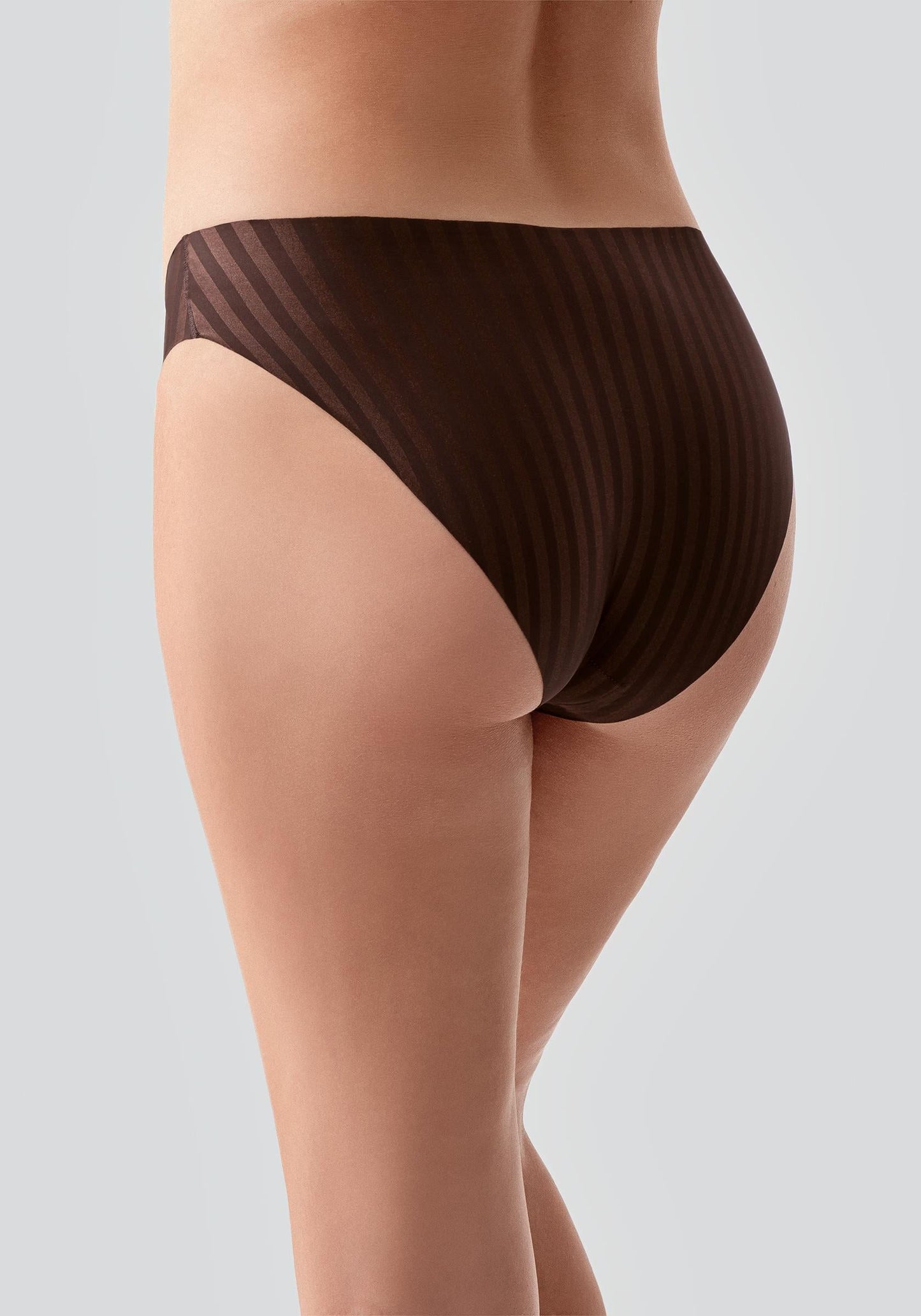 Laser Cut Nahtlose Unterhose C19213 Braun