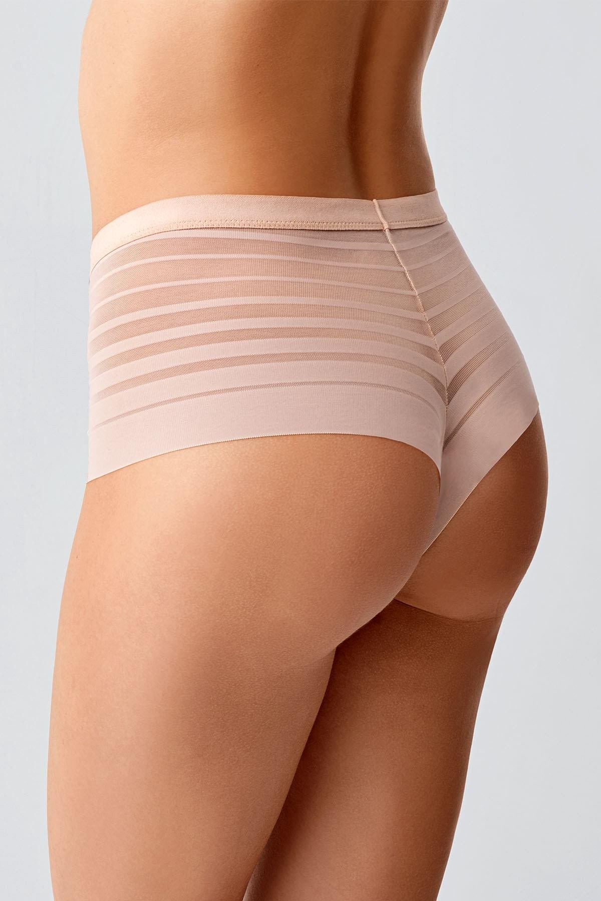 Transparente Brazilian Panty C19302 Beige