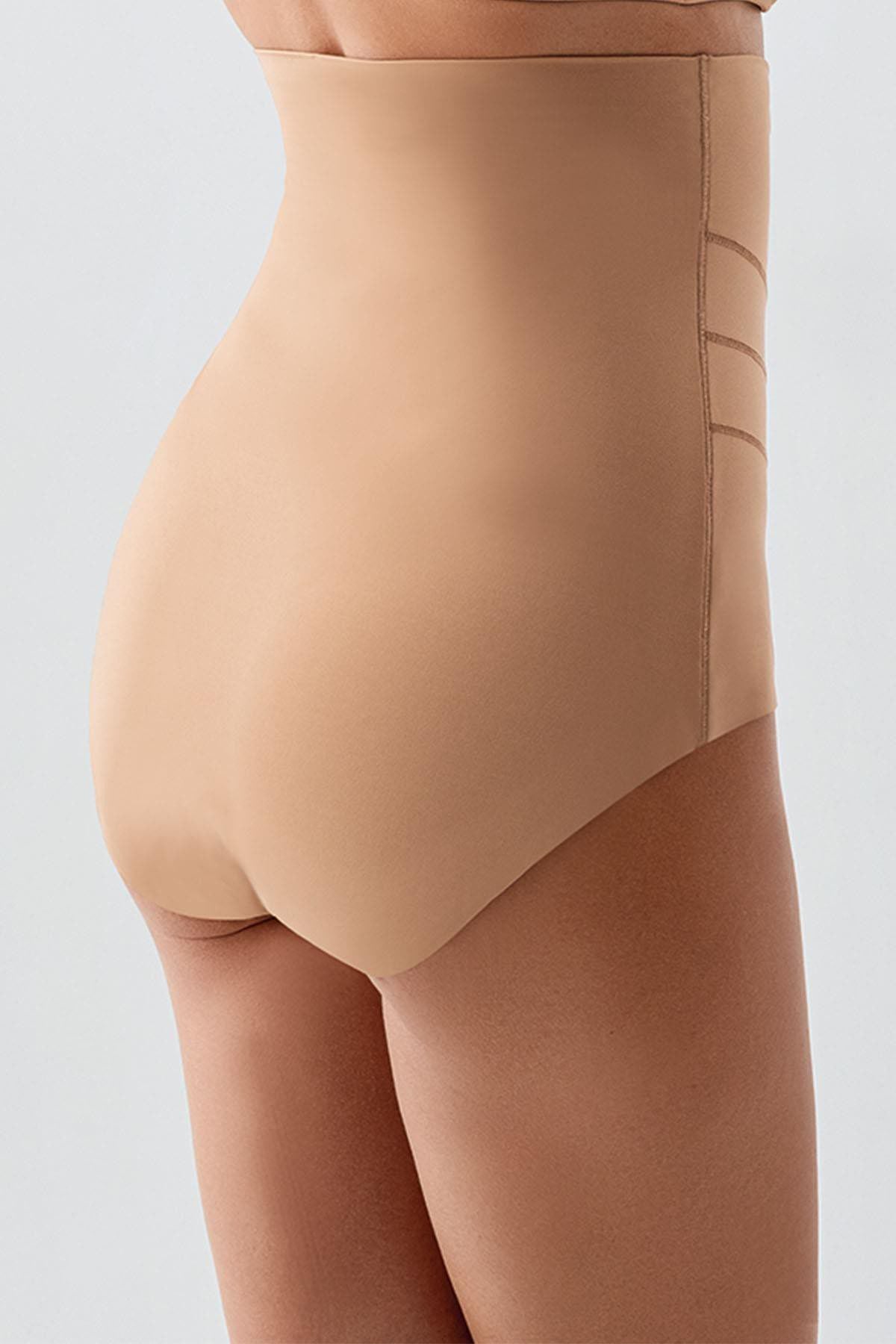 Hohe Taille Laser Cut Brief Shaper