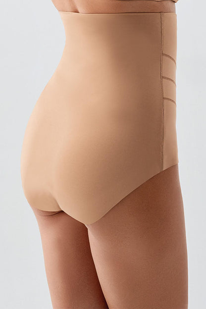 Hohe Taille Laser Cut Brief Shaper