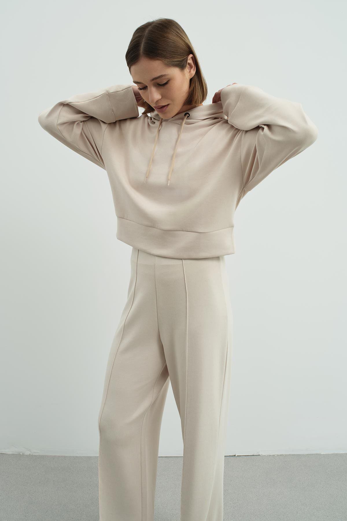 Pure Touch Plissee-Hose CC7003 Beige