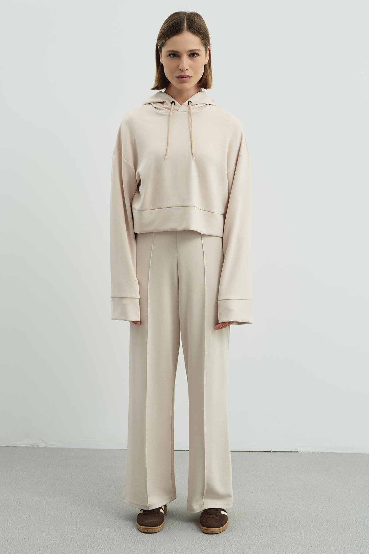 Pure Touch Plissee-Hose CC7003 Beige