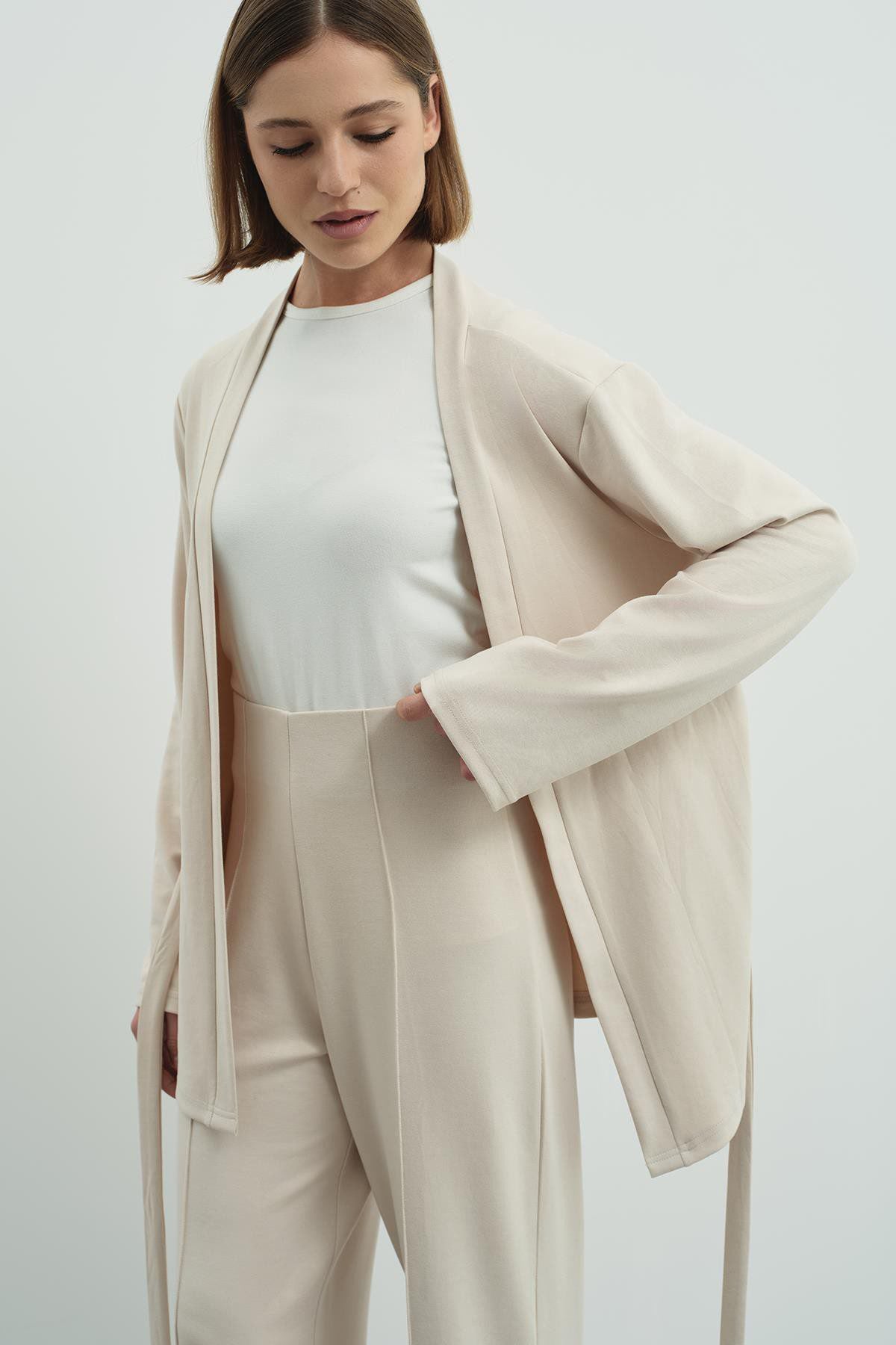 Pure Touch Plissee-Hose CC7003 Beige