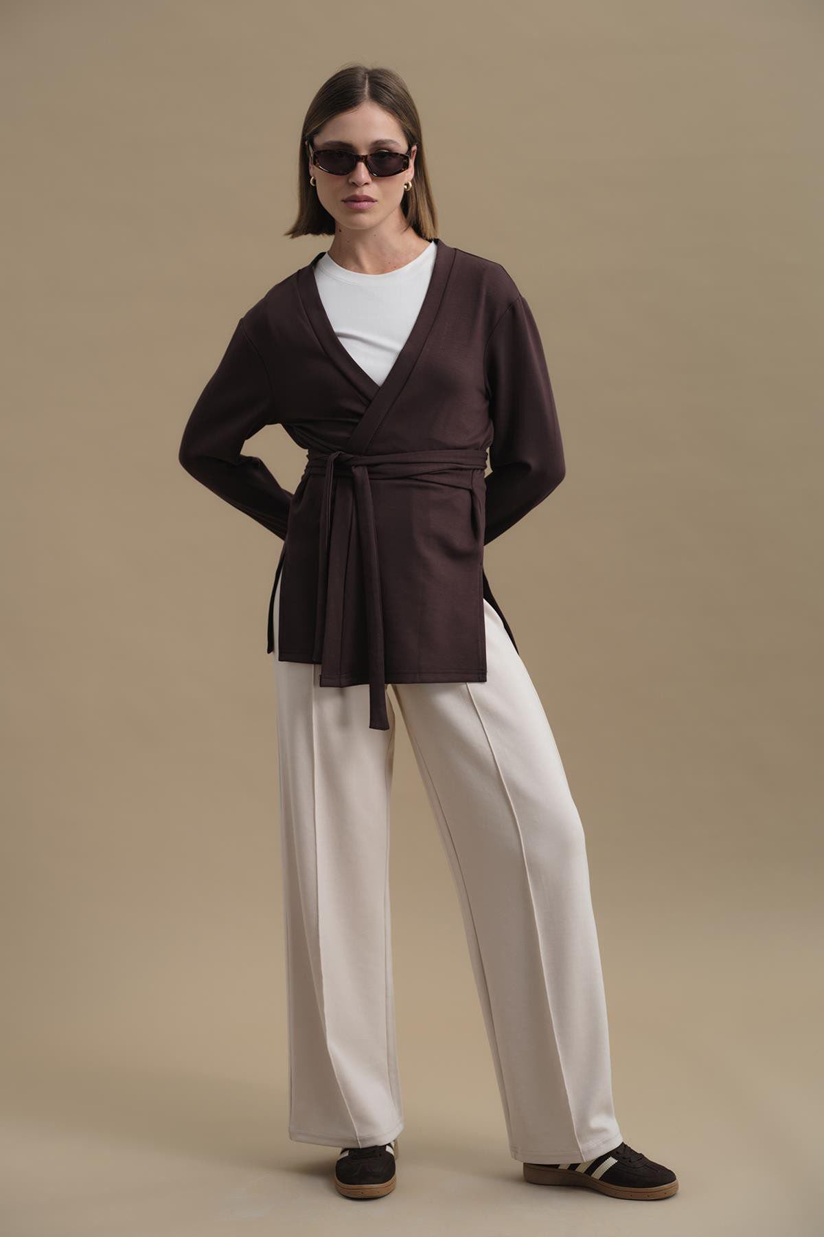 Pure Touch Plissee-Hose CC7003 Beige