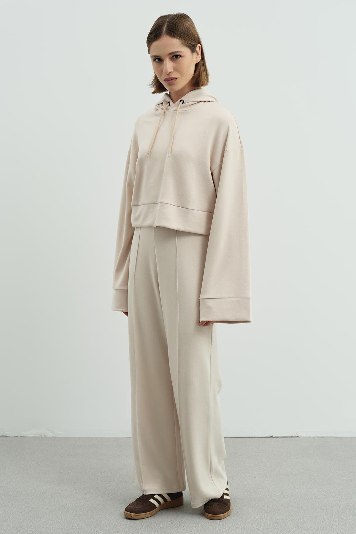 Pure Touch Plissee-Hose CC7003 Beige