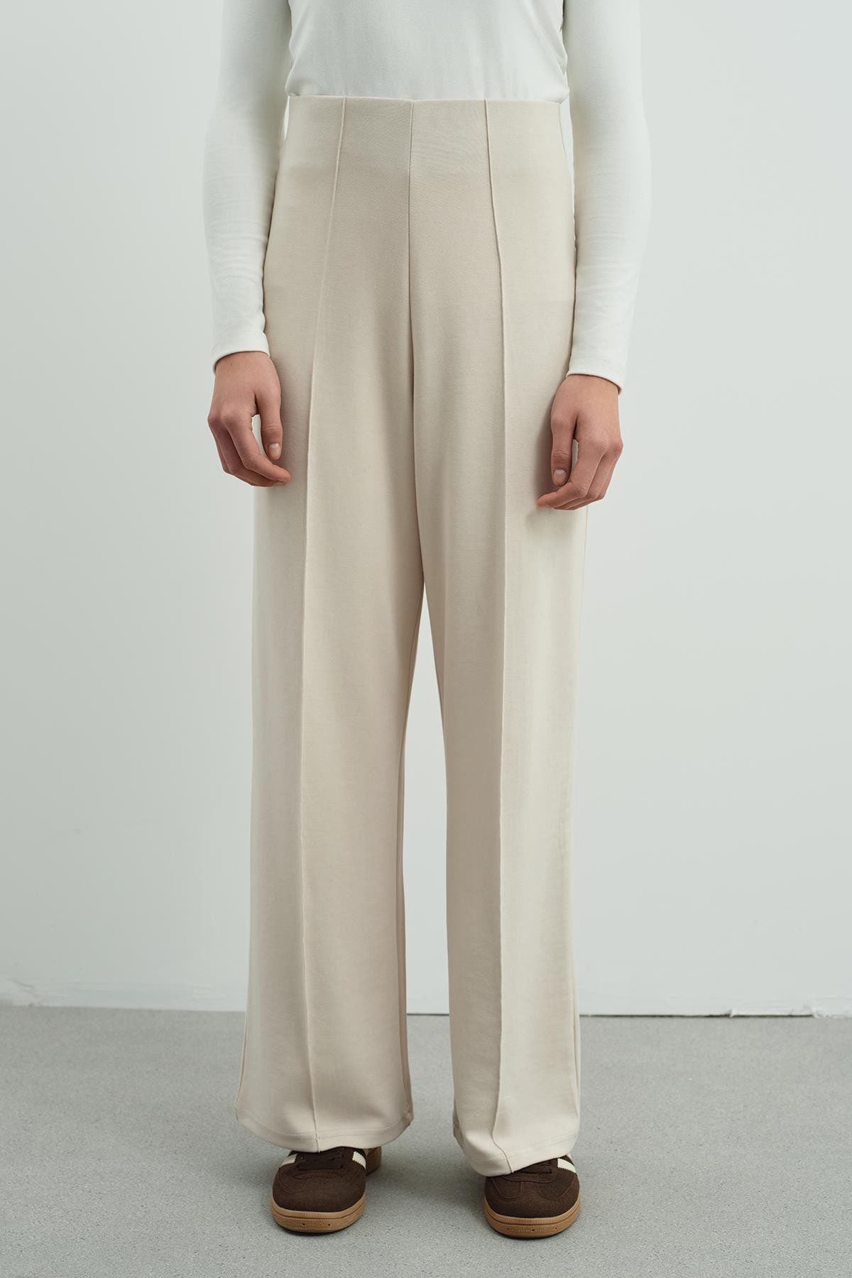 Pure Touch Plissee-Hose CC7003 Beige
