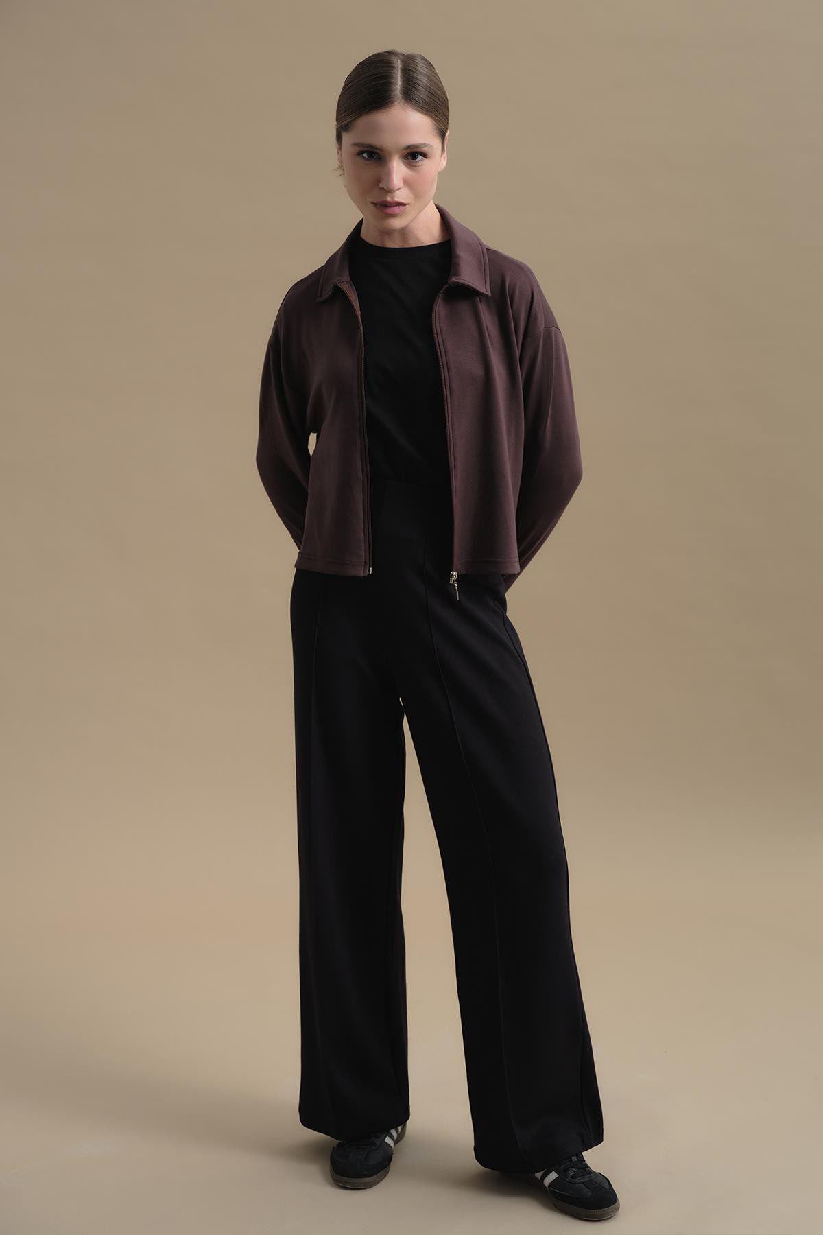 Pure Touch Plissee-Hose CC7003 Beige