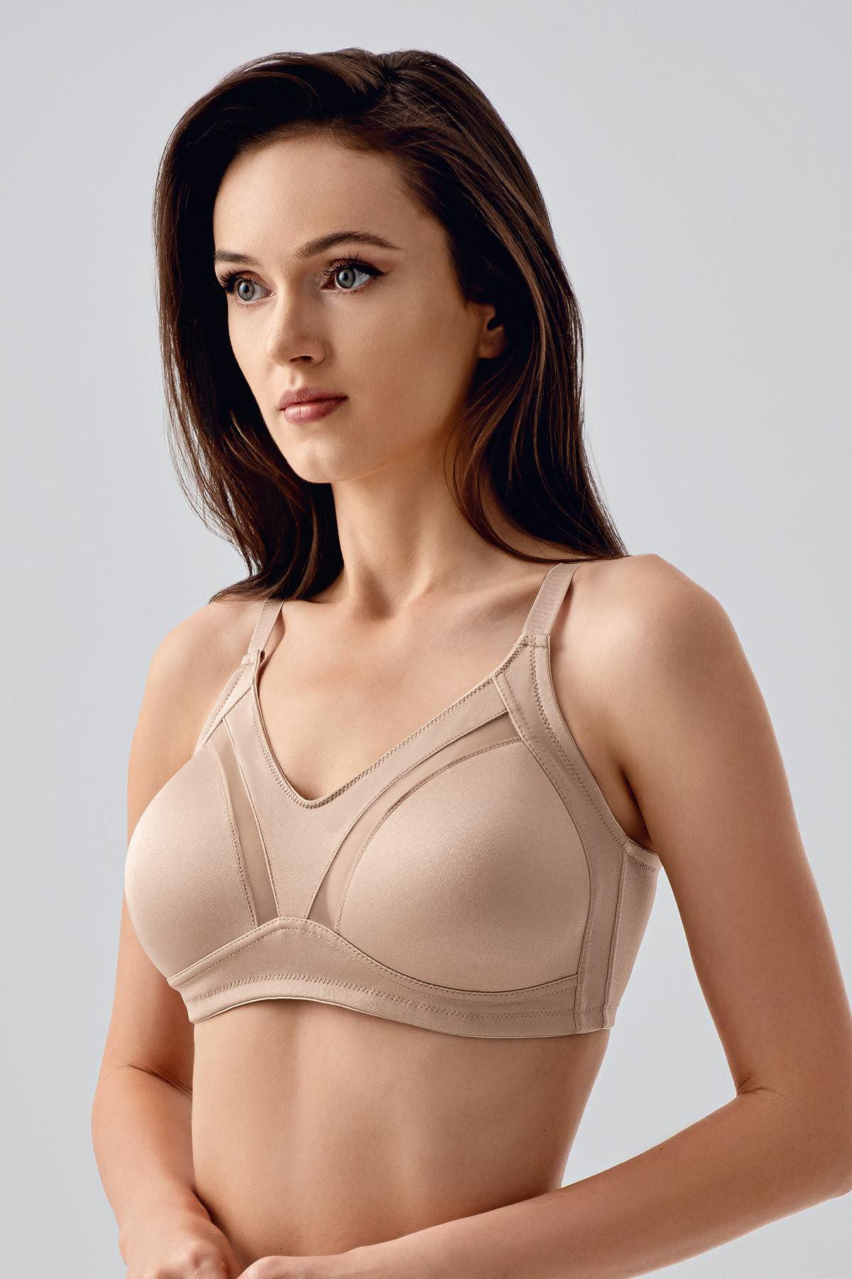 Nahtloser Minimizer-BH Beige C16001
