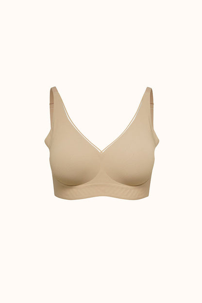 Nahtloser Laser-BH mit Polster C26220 Creme