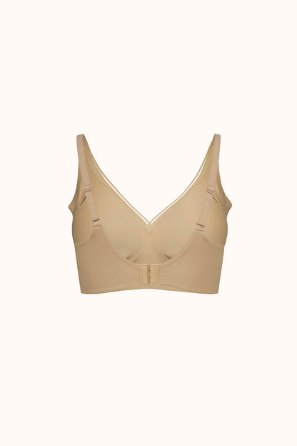 Nahtloser Laser-BH mit Polster C26220 Creme