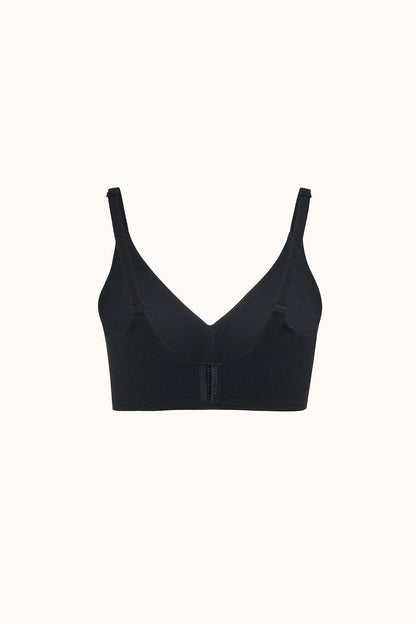 Nahtloser Laser-Cut BH mit Polstern CC416 Schwarz