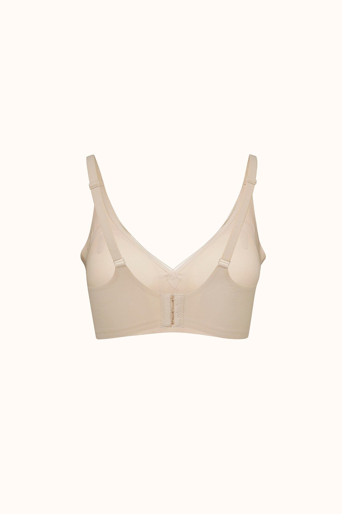 Nahtloser Laser-Cut BH mit Polstern CC417 Beige