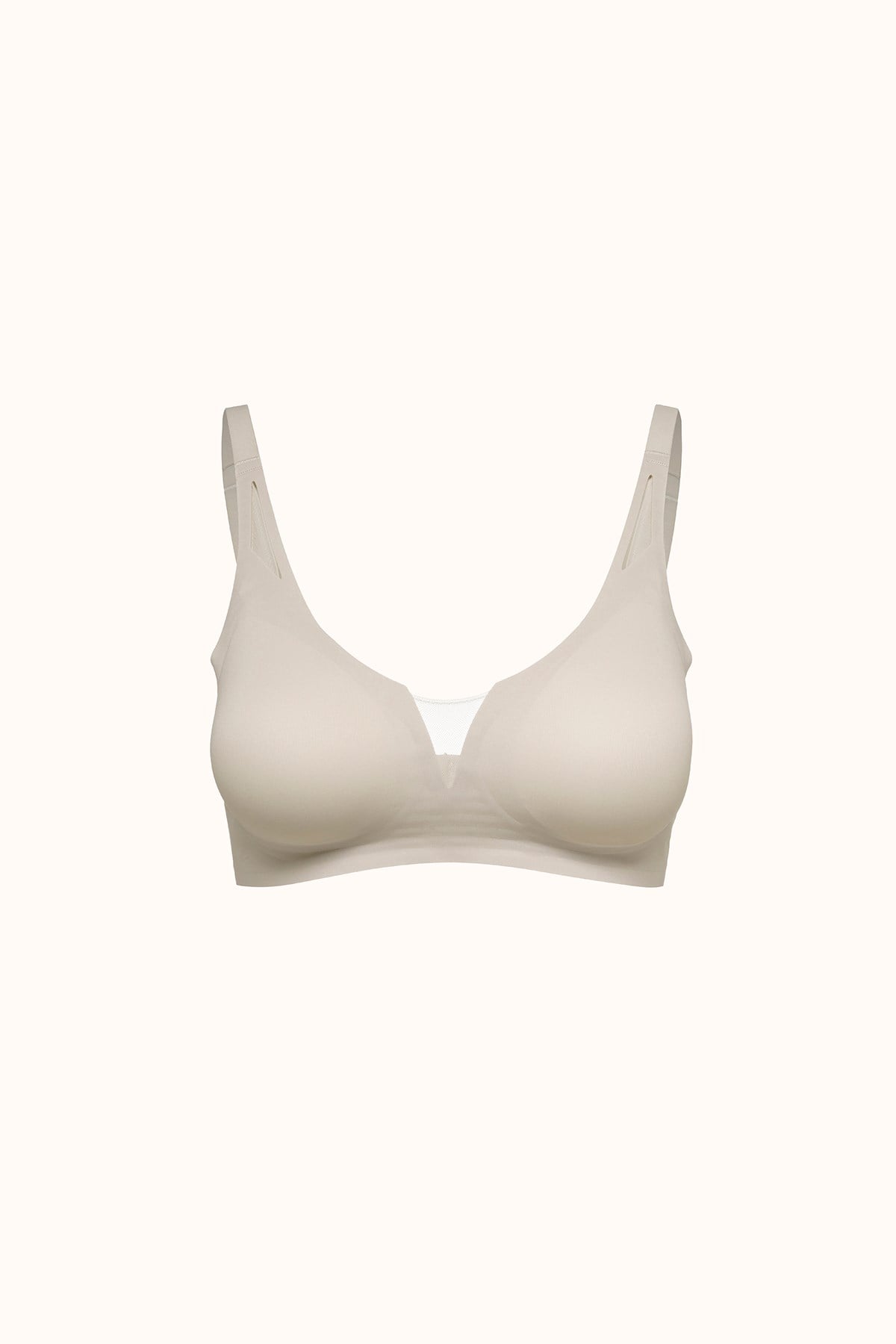 Nahtloser Laser-Cut-BH mit Polstern CC428 Beige