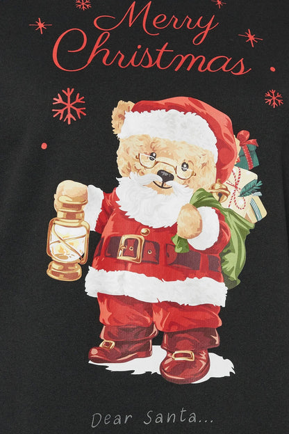 Teddybär-Sweatshirtkleid