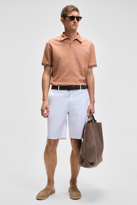 TEEMO Herren Shorts mit Reißverschlusstasche