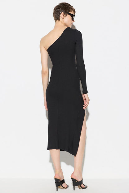 Midikleid mit einem Träger