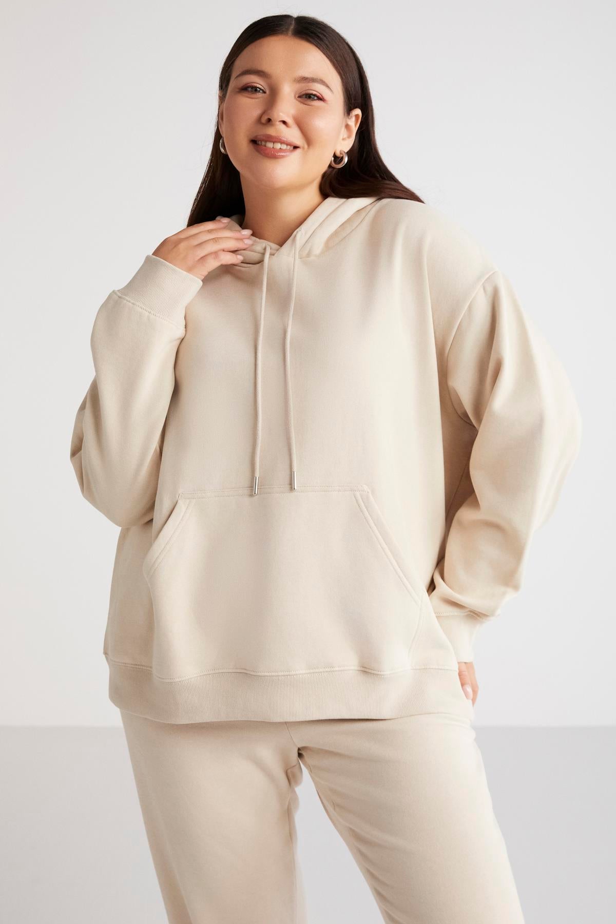 TEREZABB Sweatshirt in Großen Größen