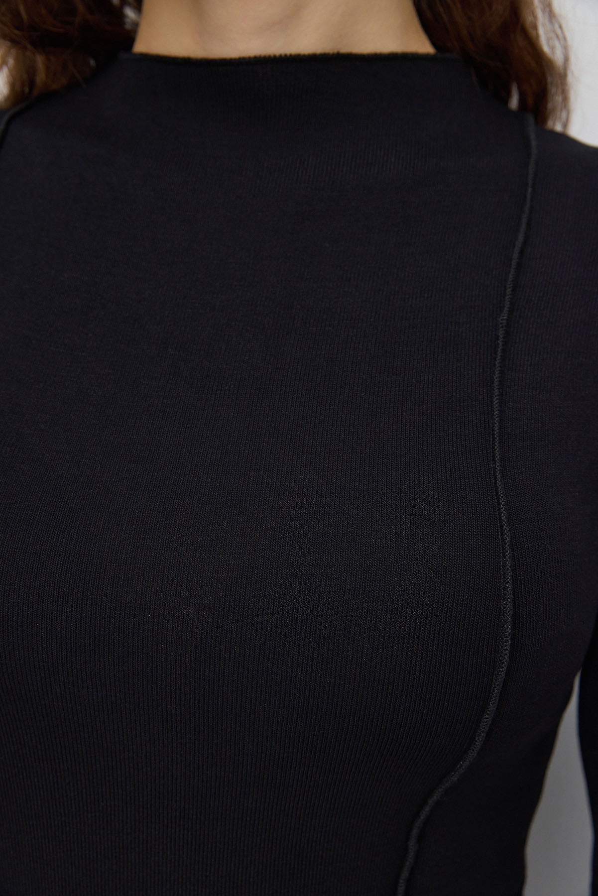 Midikleid mit Schlitz