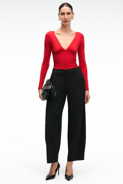 TEVRINE Damenbluse, Slim Fit