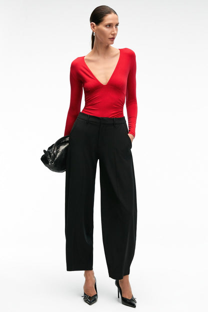 TEVRINE Damenbluse, Slim Fit