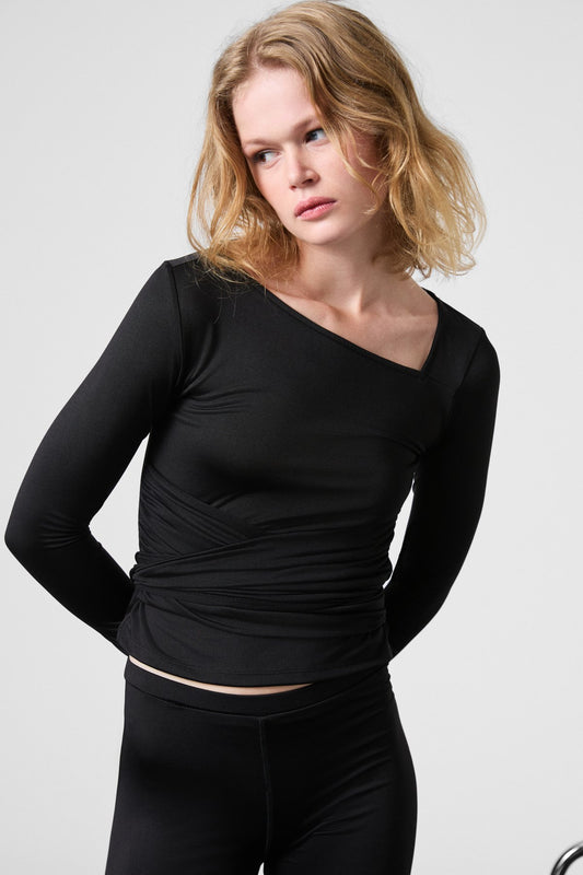 THORN Damenbluse mit Schleife