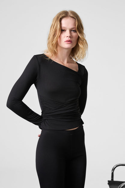 THORN Damenbluse mit Schleife
