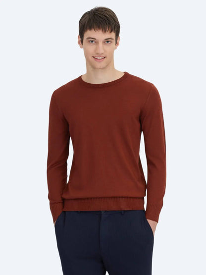 Rote Strickpullover
