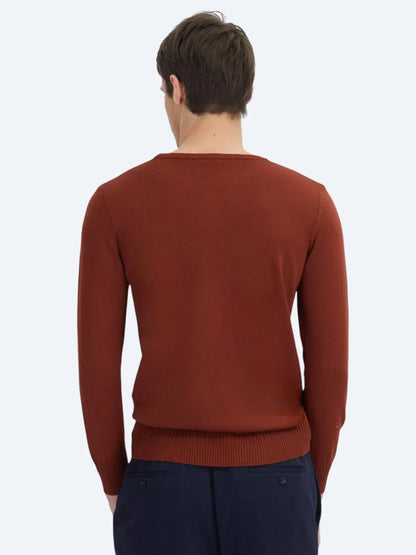 Rote Strickpullover