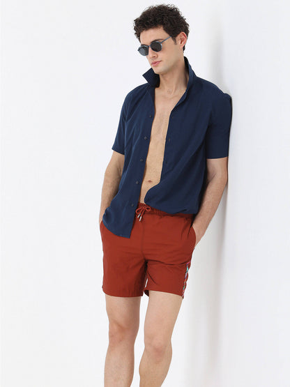Gemusterte Shorts