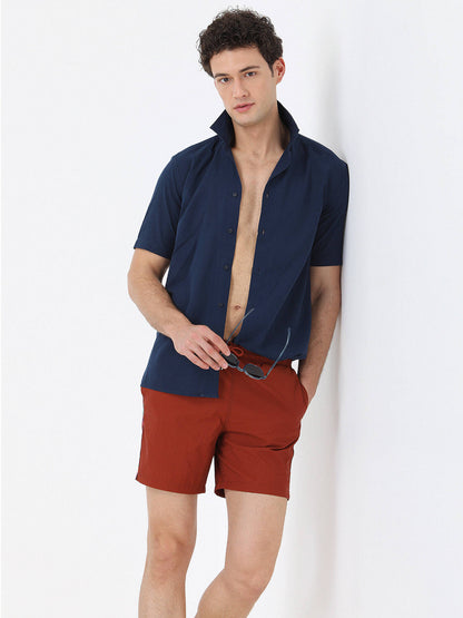 Gemusterte Shorts