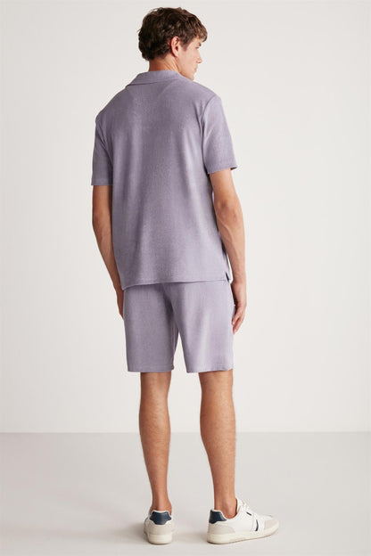 TOMAS Herren Frottee-Hemd Relaxed