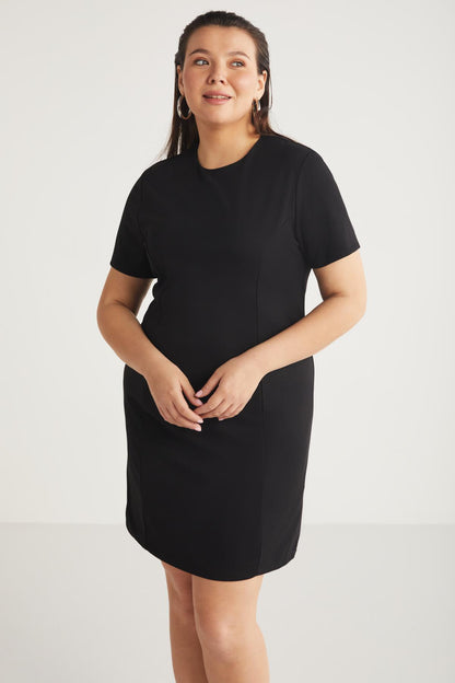 TRACIBB Große Größen Strickkleid