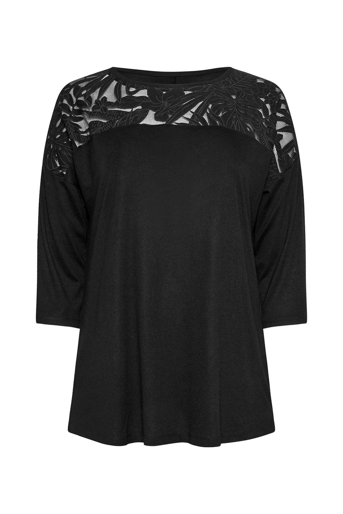 Durchsichtige Detailbluse