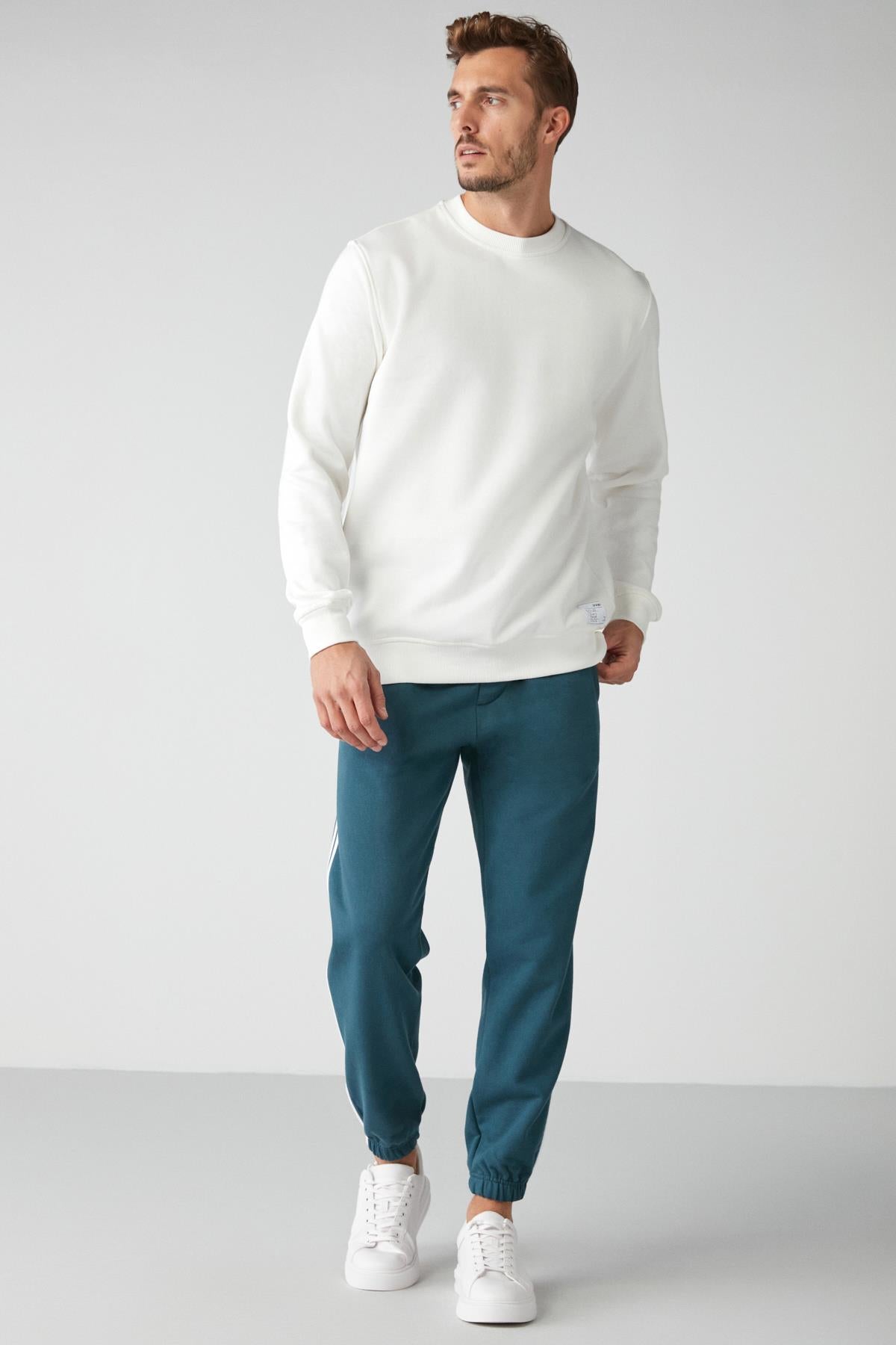 TRAVIS Herren Weiches Sweatshirt