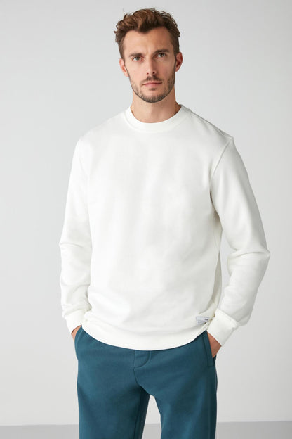 TRAVIS Herren Weiches Sweatshirt
