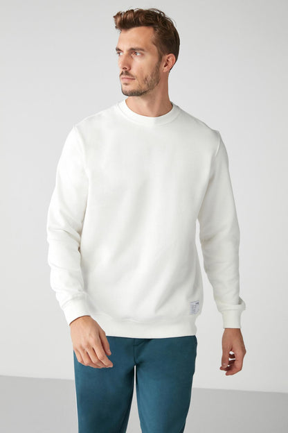 TRAVIS Herren Weiches Sweatshirt