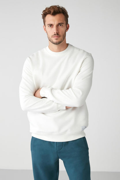 TRAVIS Herren Weiches Sweatshirt