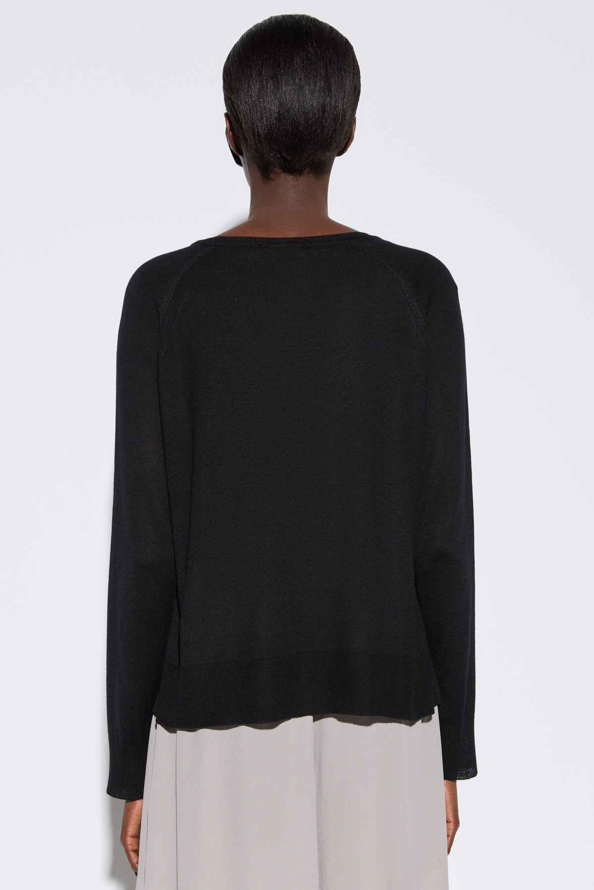 Einfacher Strickpullover