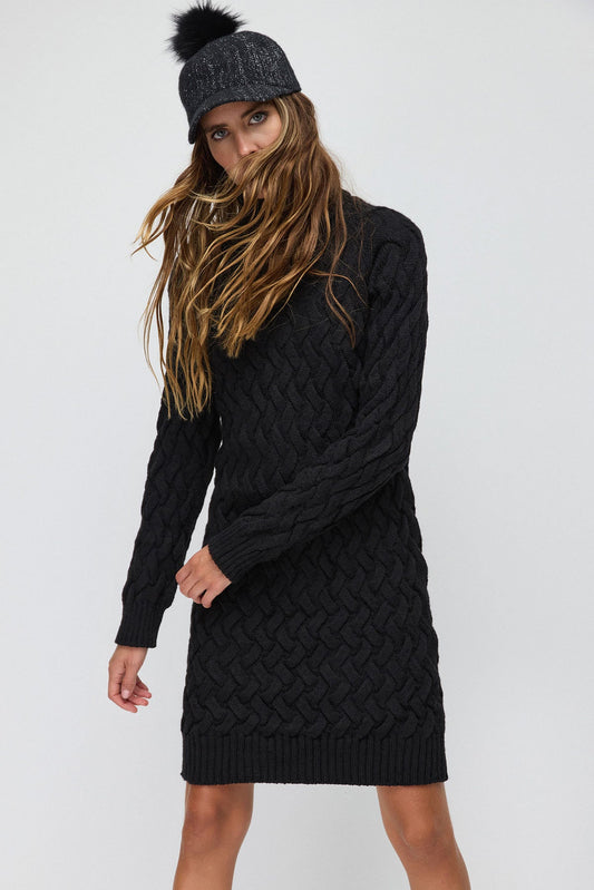 Strick-Minikleid