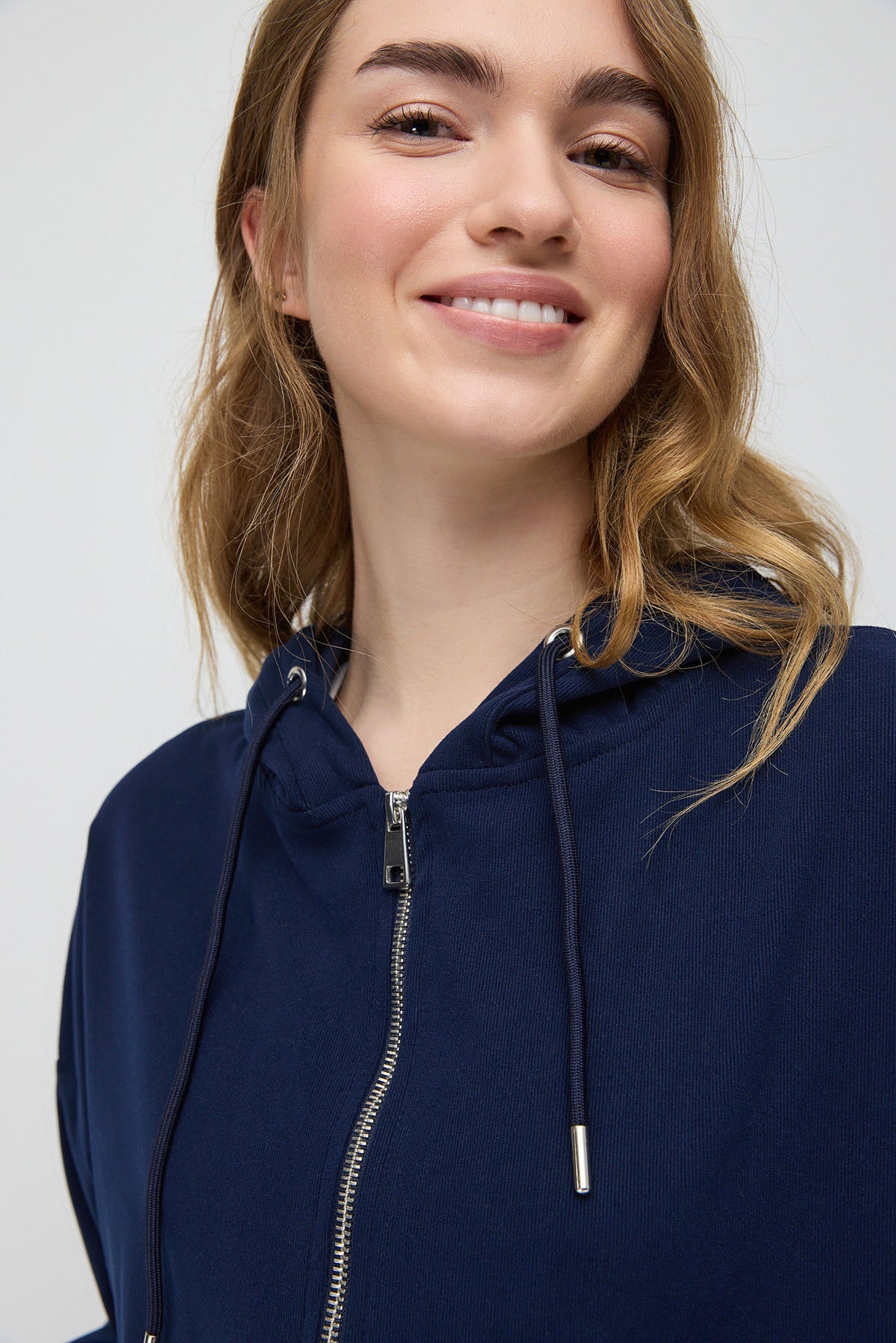 Kapuzenpullover mit Reißverschluss