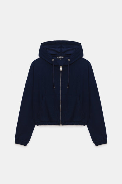 Kapuzenpullover mit Reißverschluss