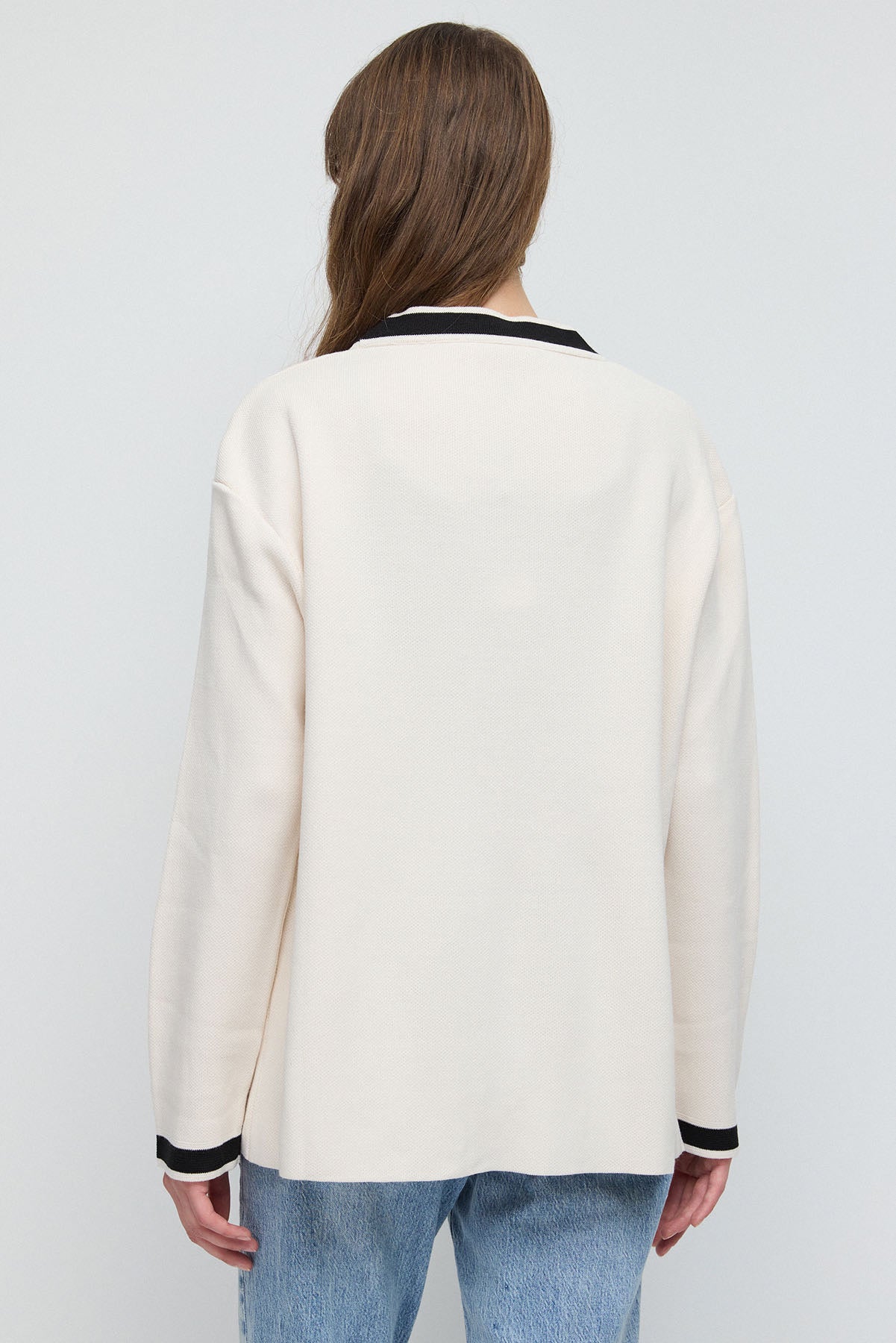 Strickjacke mit Taschen