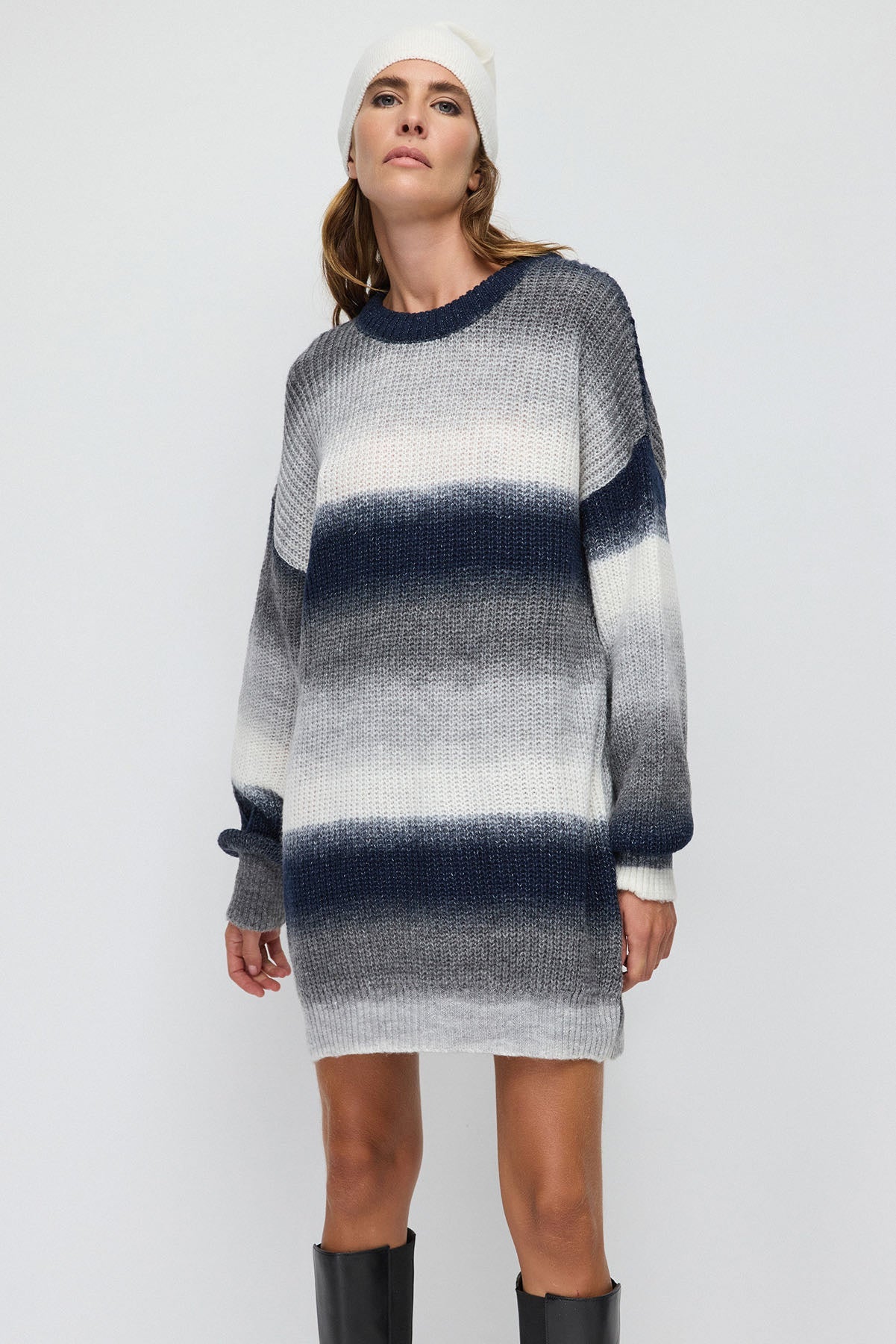 Strick-Minikleid